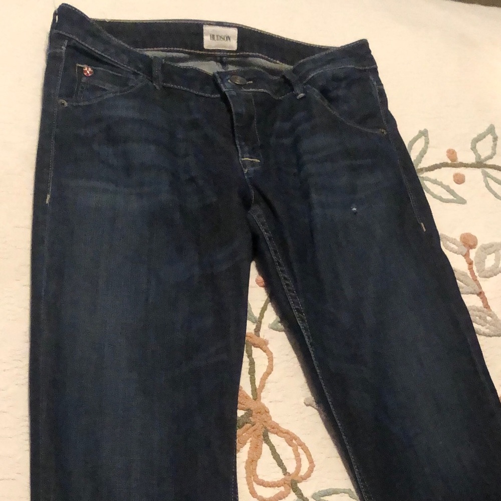 Hudson size 27 straight leg jeans